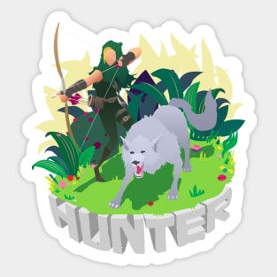 Hunter w/ Pet Sticker